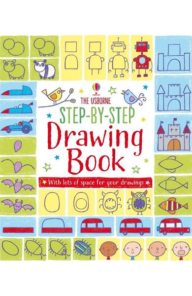 Step-by-Step Drawing Book – Fiona Watt